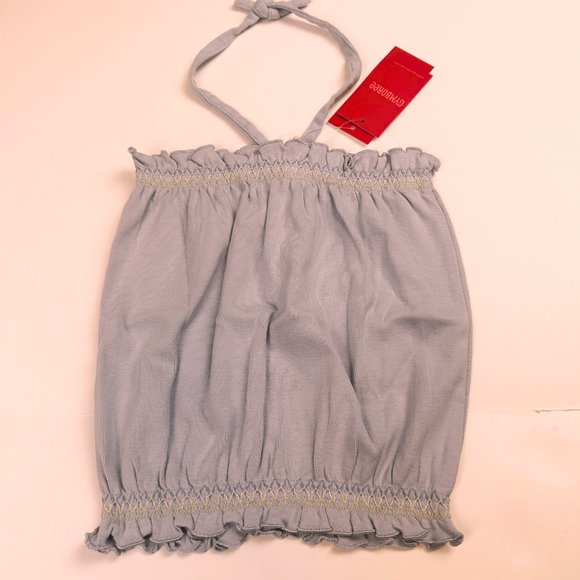 NWT Gymboree Girl White Floral Bermuda Short & Lavender Corsage Halter Top 8 - Picture 9 of 9